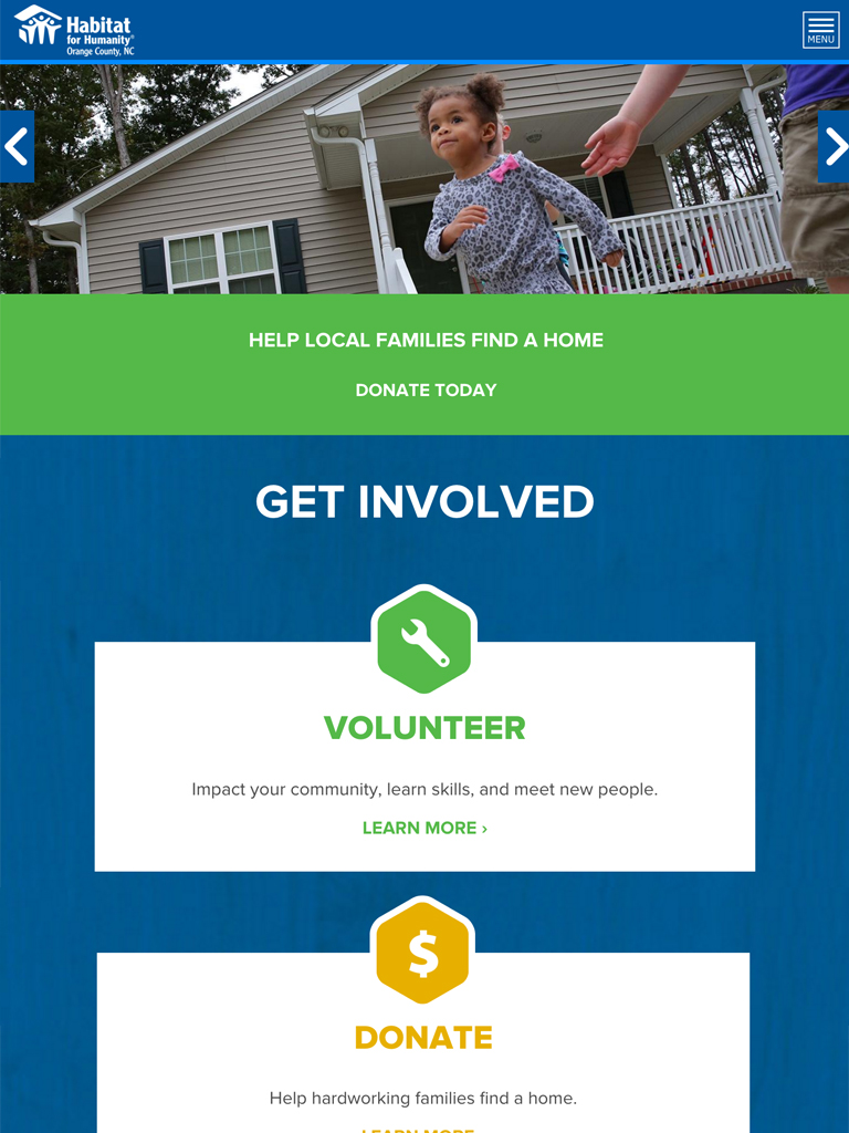 Habitat for Humanity of Orange County New Media Campaigns